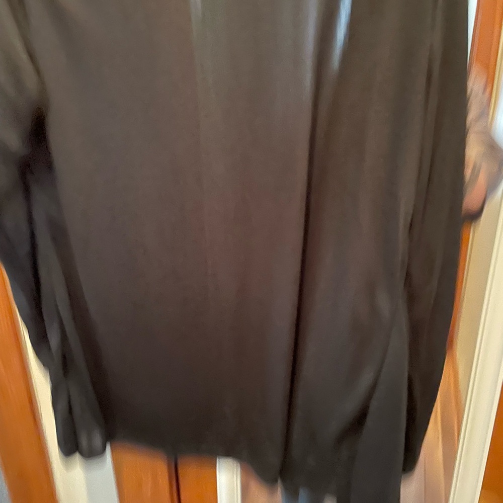 Black Long Sleeve Top/cardigan